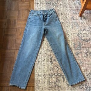 Old Navy Women's OG loses 4t 4tall 4 tall Straight Leg Jeans - Light Blue